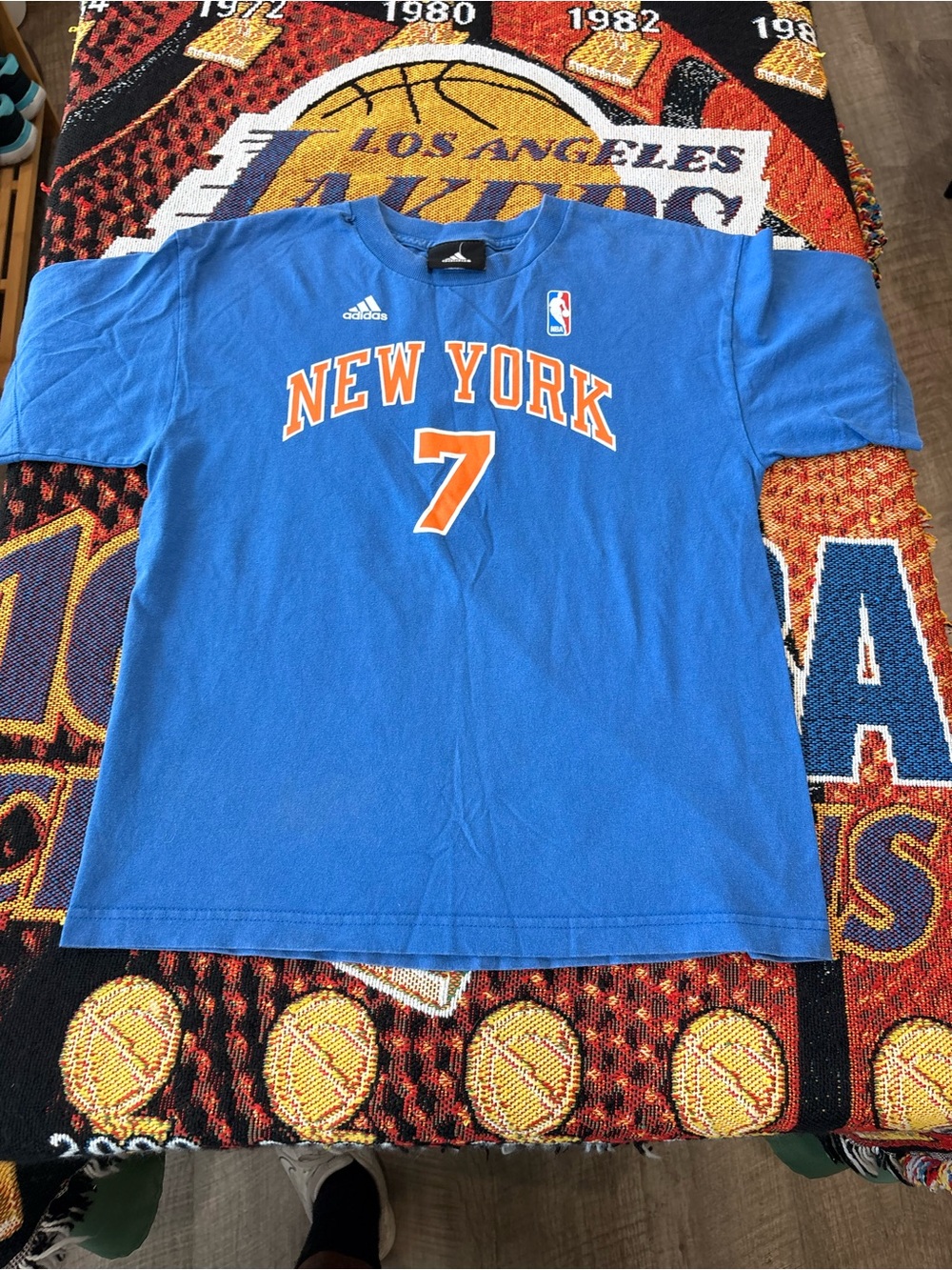 NBA adidas New York knicks Carmelo Anthony